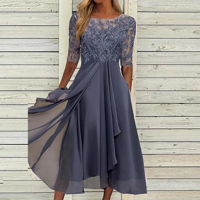 Sofia | Elegant Flödande Sommarklänning för Damer - Bild 3