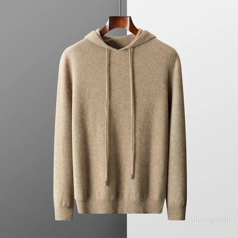 Minimalistisk Luvtröja för Män med Dragsko | Elegant Design för Komfort Minimalistisk Luvtröja för Män med Dragsko | Elegant Design för Komfort