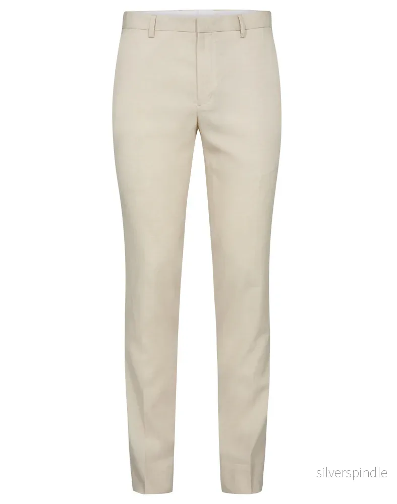 BS Pollino Classic Fit Kostymbyxor - Beige