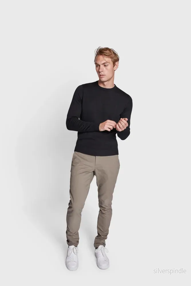 BS Lance Slim Fit Chinos - Sand - Bild 3