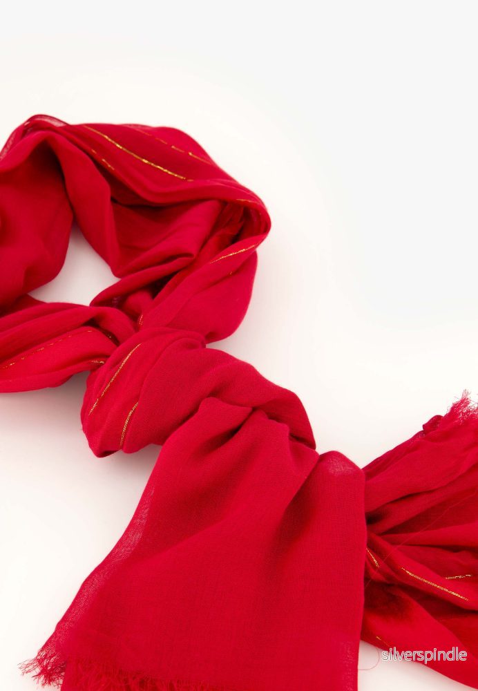 GALLIE SCARF – Deep red GALLIE SCARF – Deep red