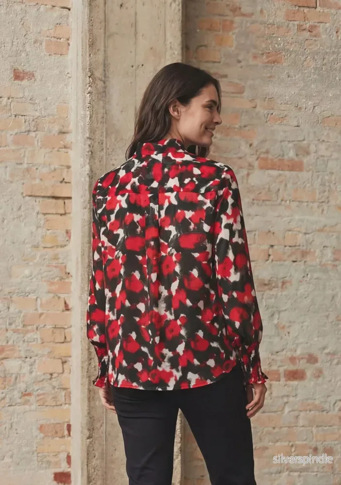 Vibse Shirt - Red Abstraction - Bild 2