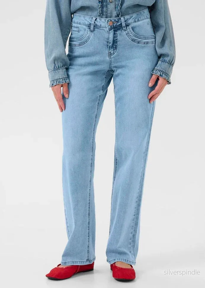 Cream CR Lone Straight Leg Jeans Coco Fit Light Bl - Bild 3
