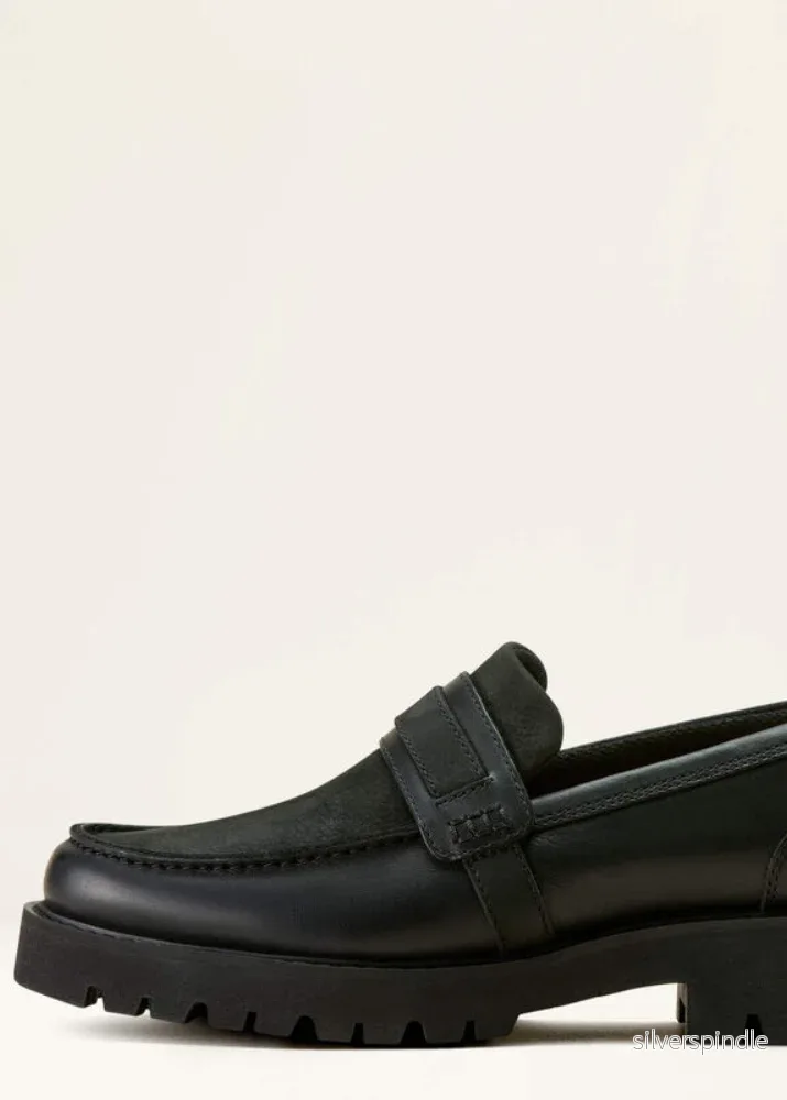 Ariat Stratford Lug Loafer Black - Bild 3