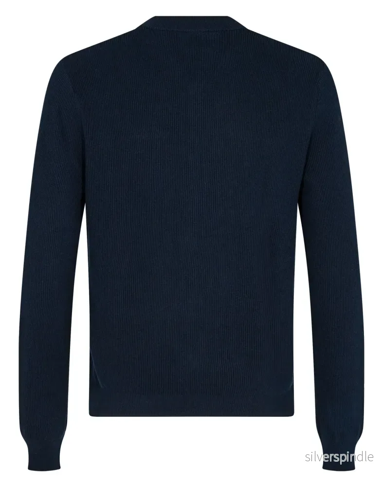 BS Andres Regular Fit Sticka - Navy - Bild 2