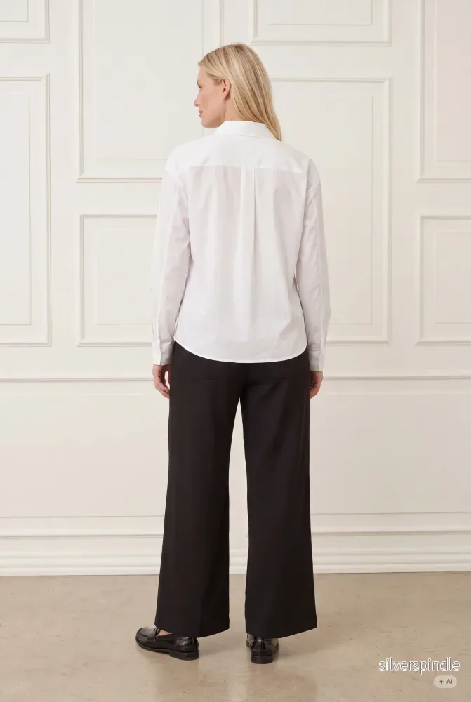 Sigga Basic Shirt - White - Bild 3