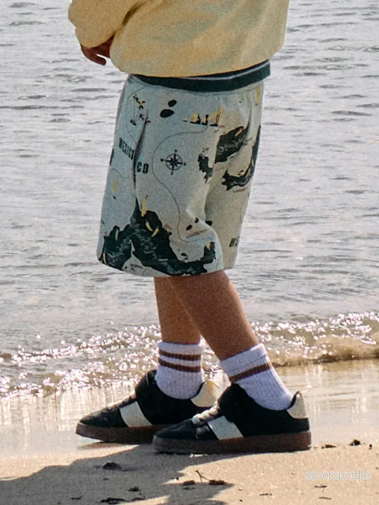 Shorts Mönstrade Sweat - Bild 2