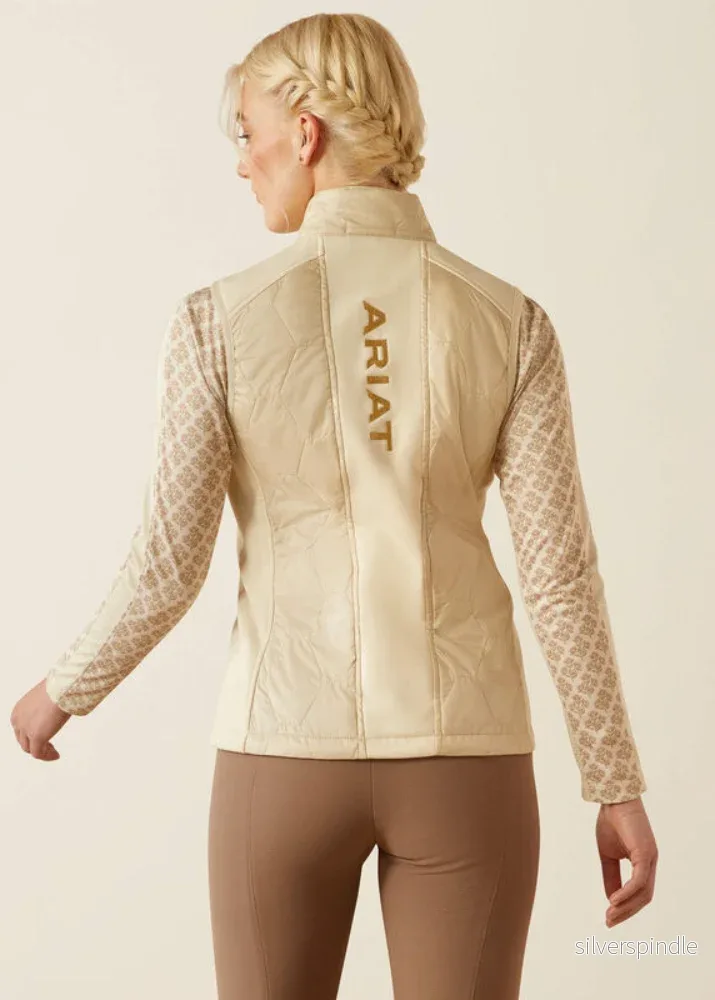 Ariat Fusion Insulated Vest Almond Milk - Bild 3