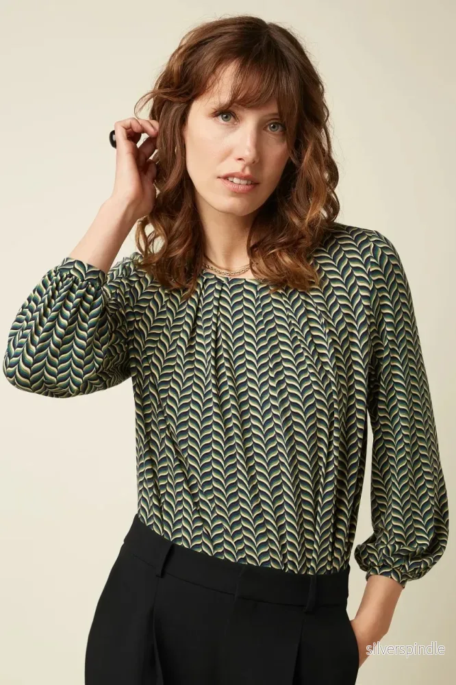 Top Laura pleat Marais