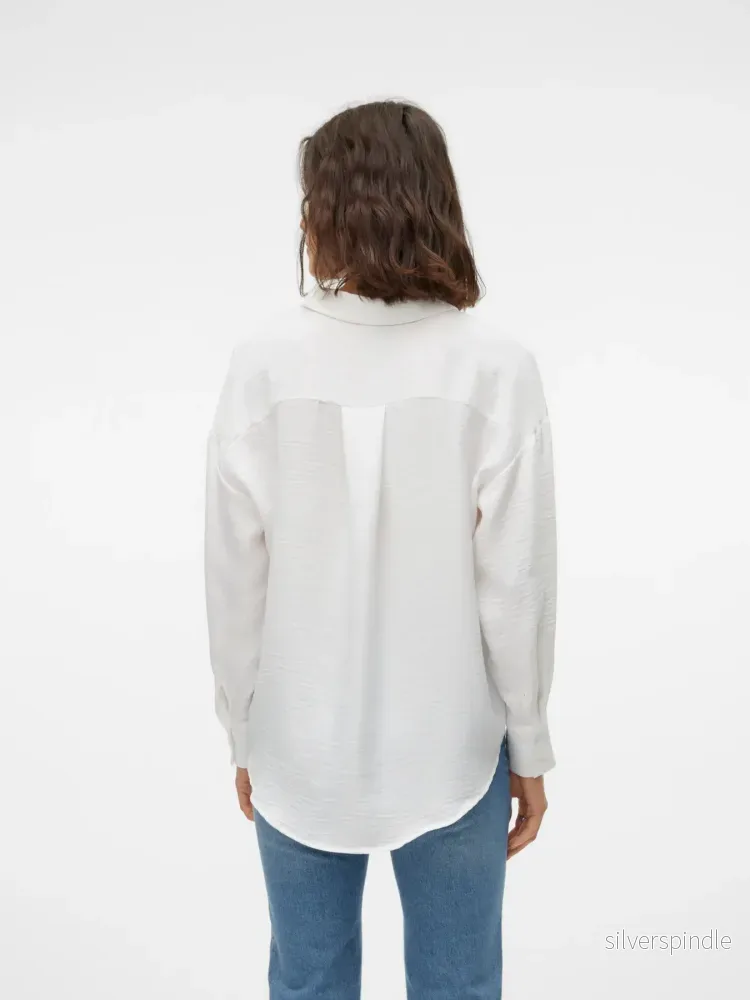 MELANEY QUEENY SHIRT SNOW WHITE - Bild 2