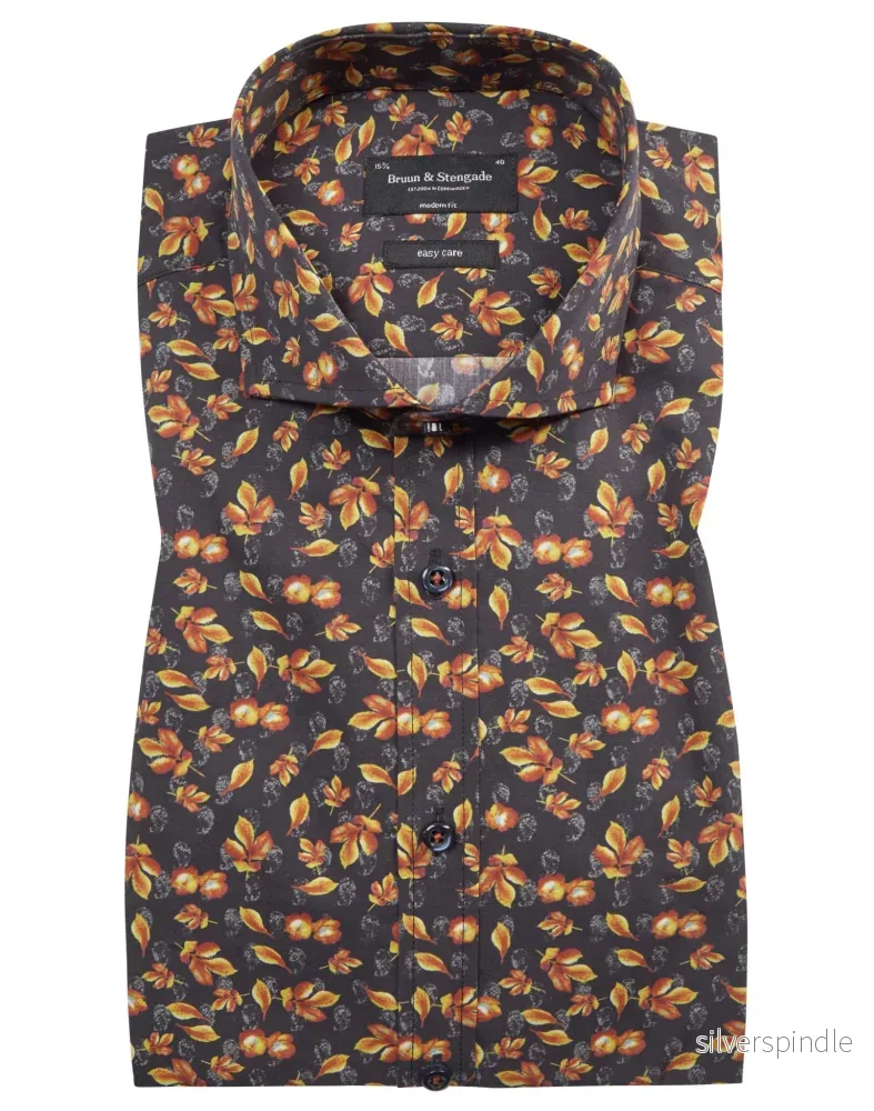 BS Caputo Modern Fit Skjorta – Svart BS Caputo Modern Fit Skjorta – Svart