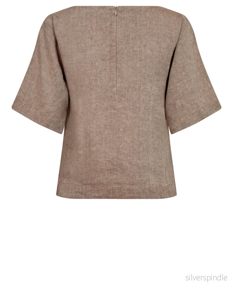 BS Lucianne Regular Fit Topp - Brun - Bild 2
