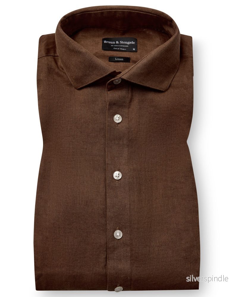 BS Brisbane Casual Modern Fit Skjorta – Toffee