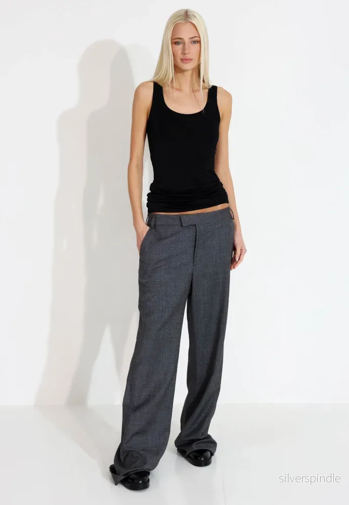 MARJA OPTIC WHITE STRETCH - Grey