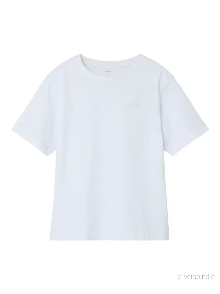 Kortärmad vit T-shirt Kortärmad vit T-shirt
