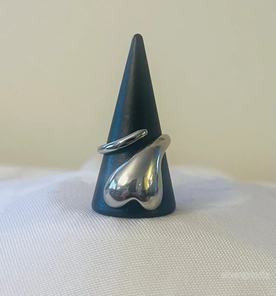 Twisted heart silver - Bild 3