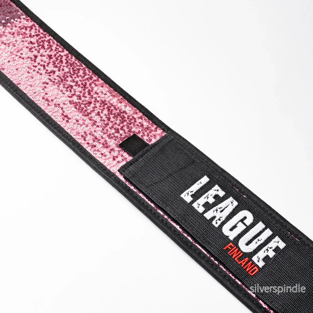 LEAGUE Tyngdlyftningsbälte, Glitter - Bild 2