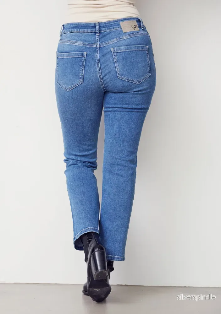 Como Button Jeans - Como Blue Wash - Bild 3