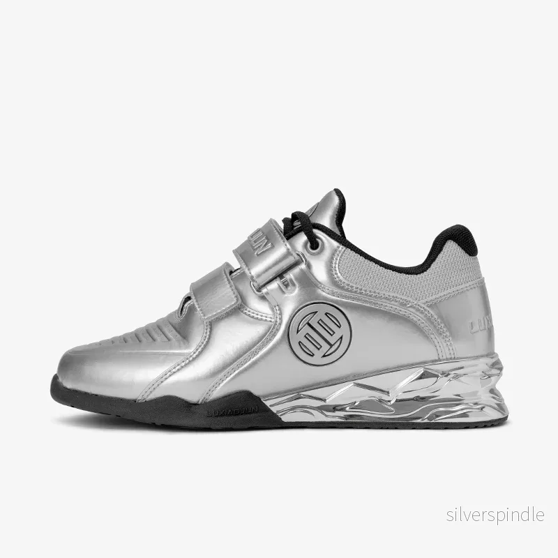 LUXIAOJUN Tyngdlyftningsskor Silver LUXIAOJUN Tyngdlyftningsskor Silver