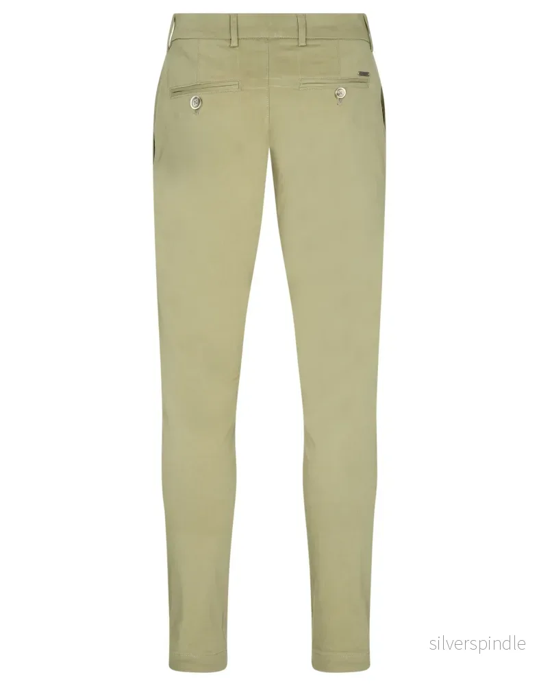 BS Javier Slim Fit Chinos - Green - Bild 2