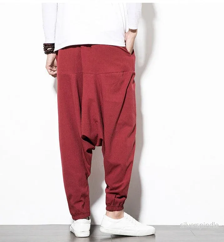 Harem Joggers | Bekväma Joggingbyxor med Justerbart Midjeband | Modern Streetwear för Avslappnad Stil - Bild 3