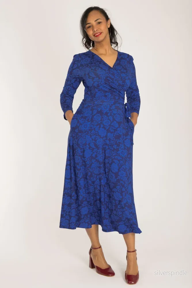 Ready to go midi jersey dress - Blue - Bild 2