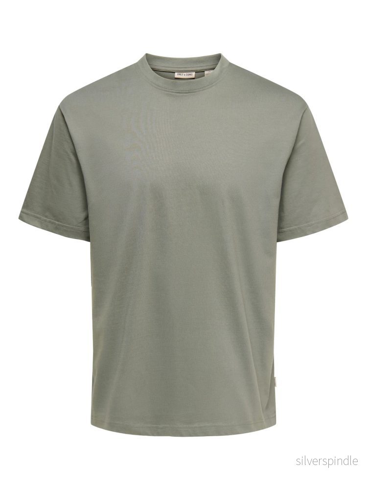 FRED RLX TEE - CASTOR GRAY - Bild 2