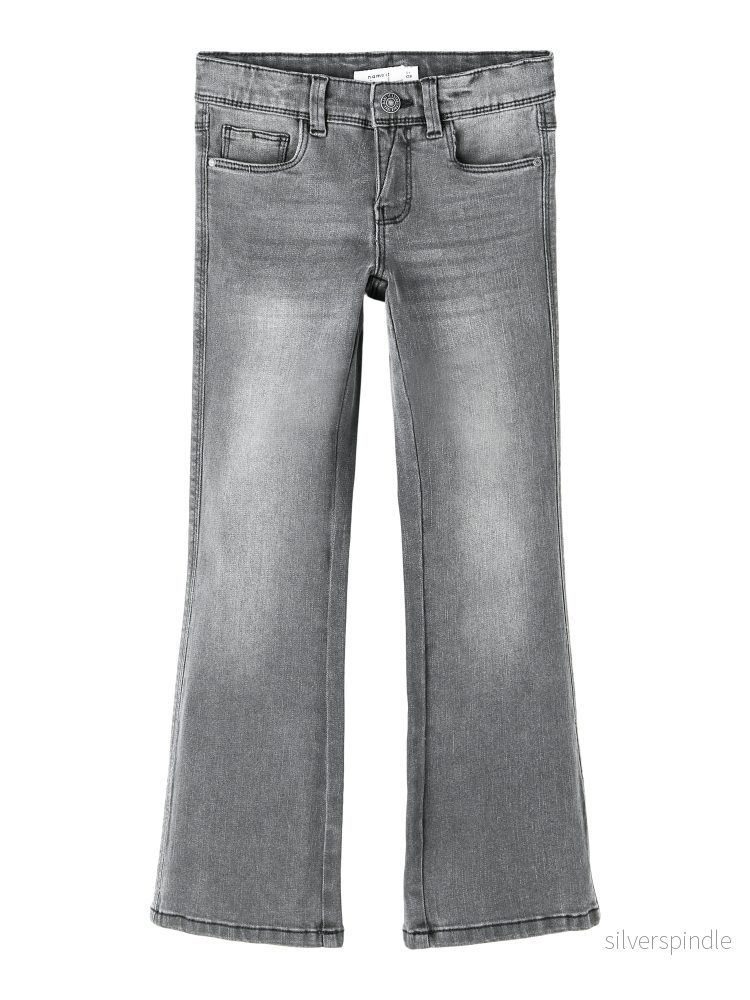 Grå Utsvängda jeans – bootcut Grå Utsvängda jeans – bootcut