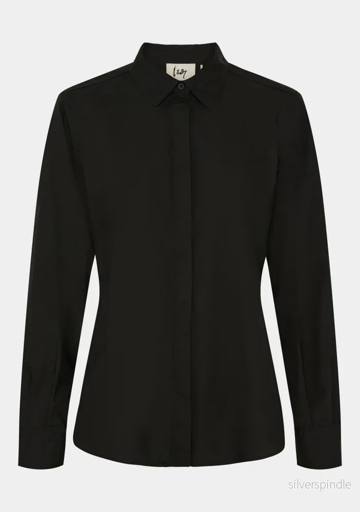 Bellis Classic Shirt - Black - Bild 3