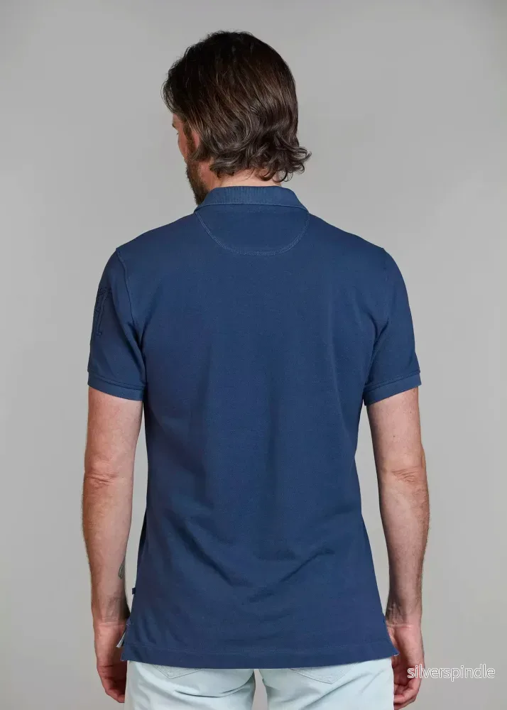 Hansen & Jacob Rough Style Polo Blue - Bild 3