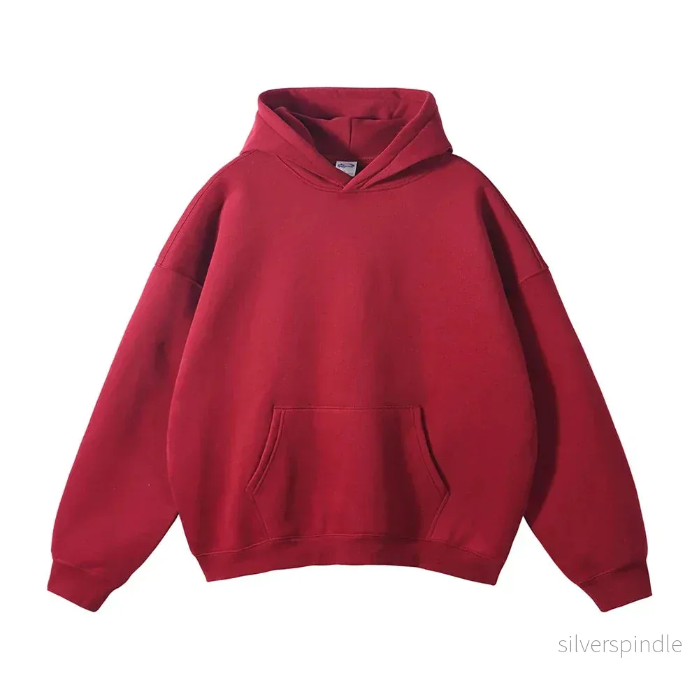 Mjuk Fleece Huvtröja | Oversized Unisex Design med Skyddshuva för Bekväm Värme - Bild 2