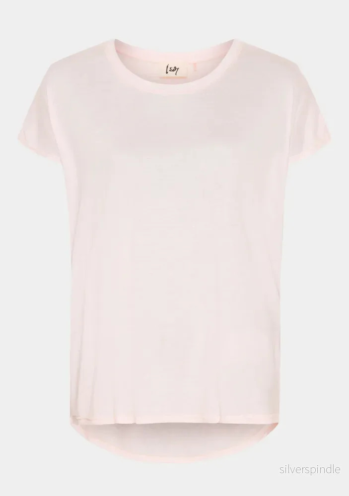 Nugga Viscose T-Shirt - Light Rose - Bild 3