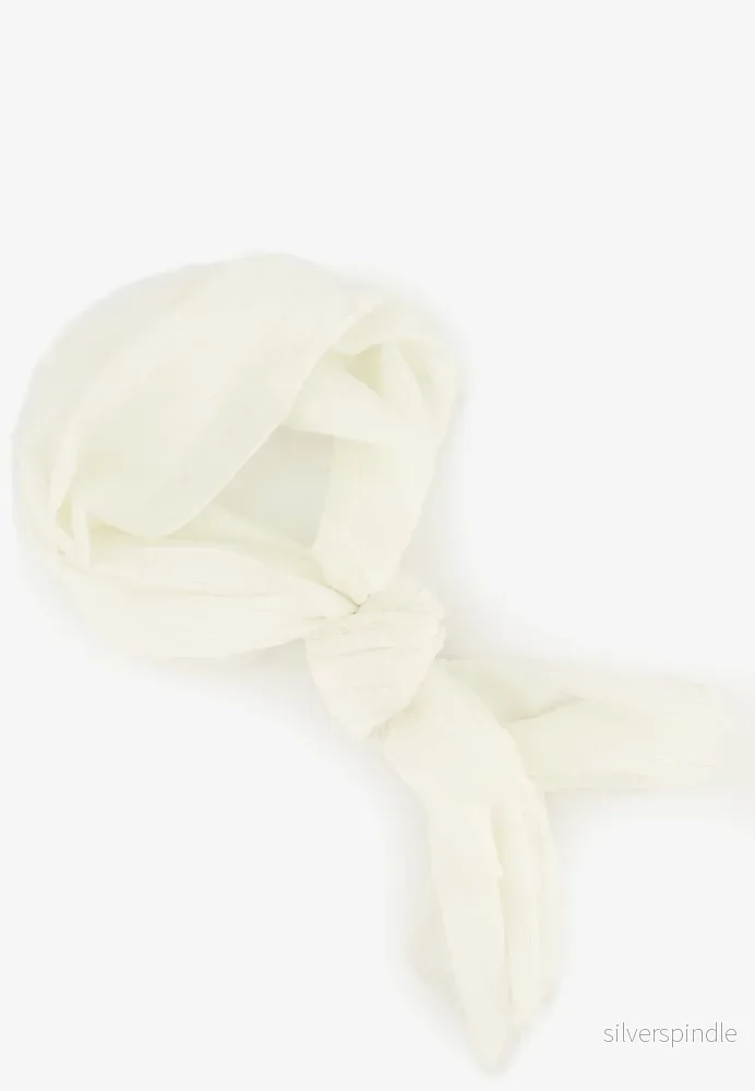 DOTTIE SCARF – Off white DOTTIE SCARF – Off white