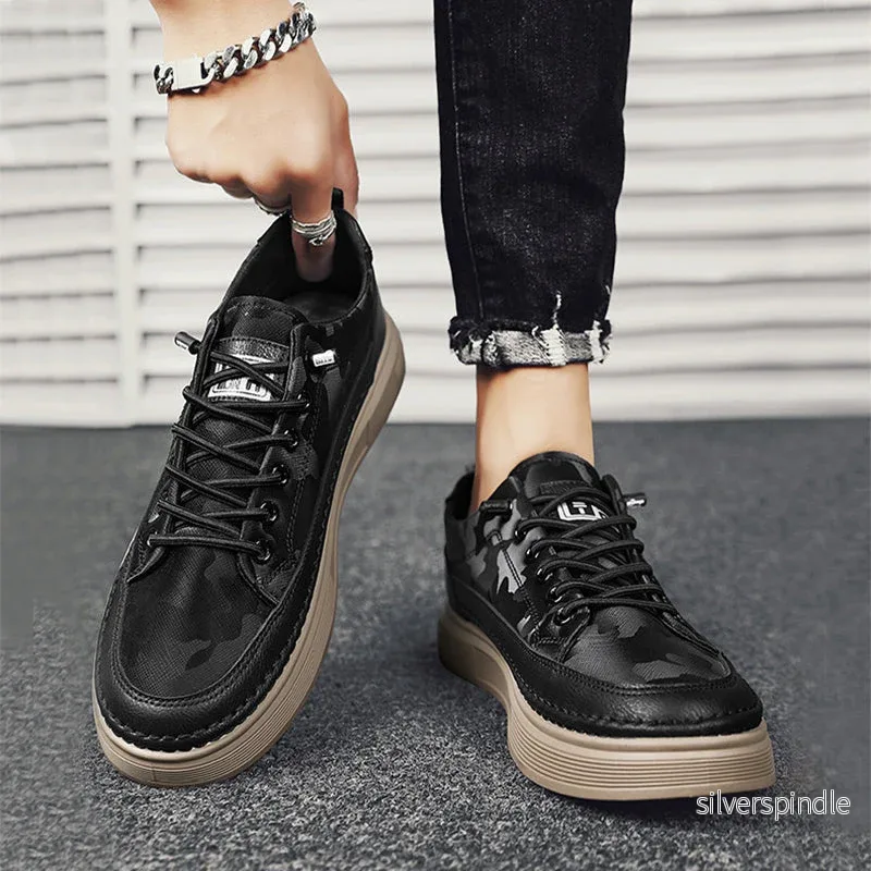 Ethan | Bekväma Låga Sneakers för Herrar med Hållbar Design - Bild 3