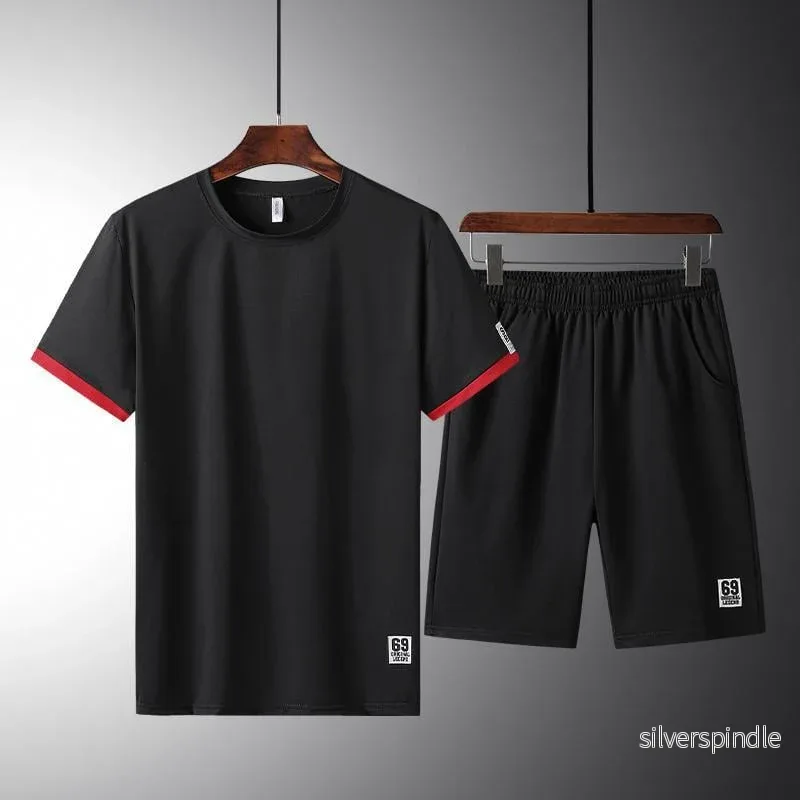Liam | Andningsbart Sommarset för Löpning med Kortärmad Topp och Shorts Liam | Andningsbart Sommarset för Löpning med Kortärmad Topp och Shorts