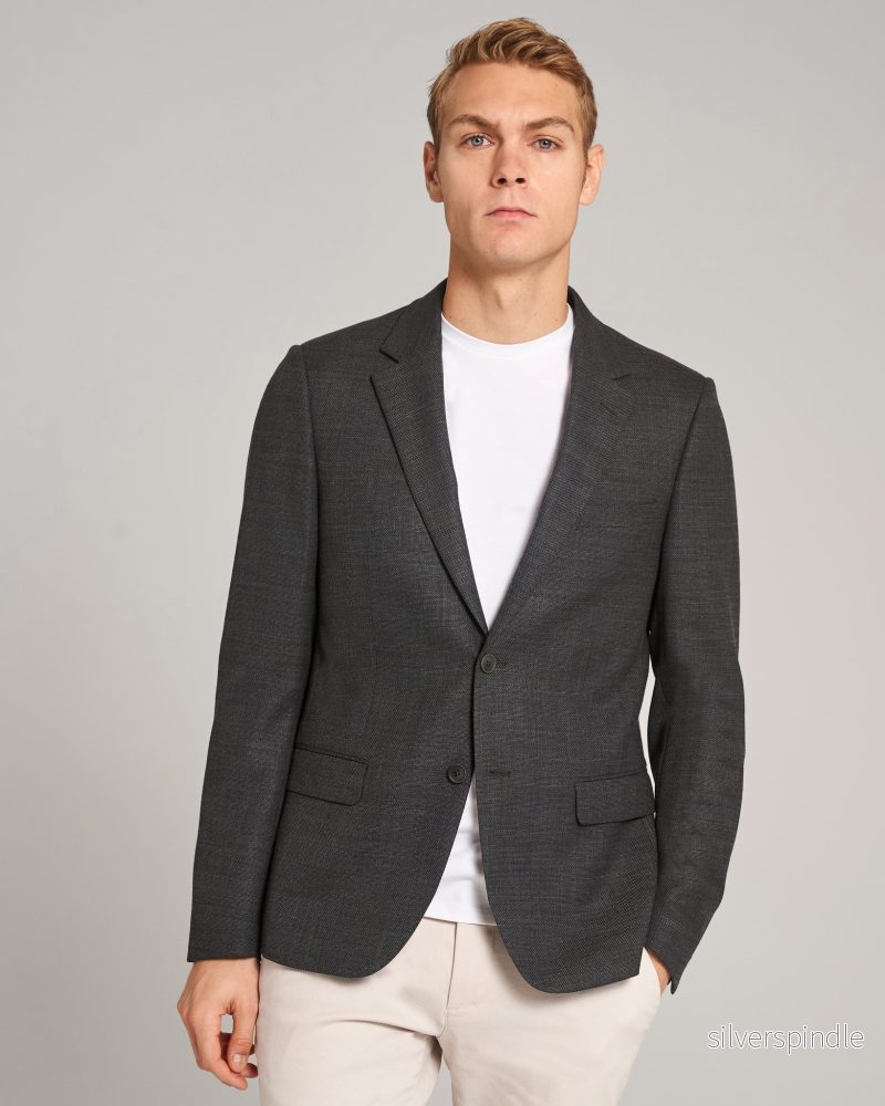BS Como Slim Fit Kavaj - Grön - Bild 2