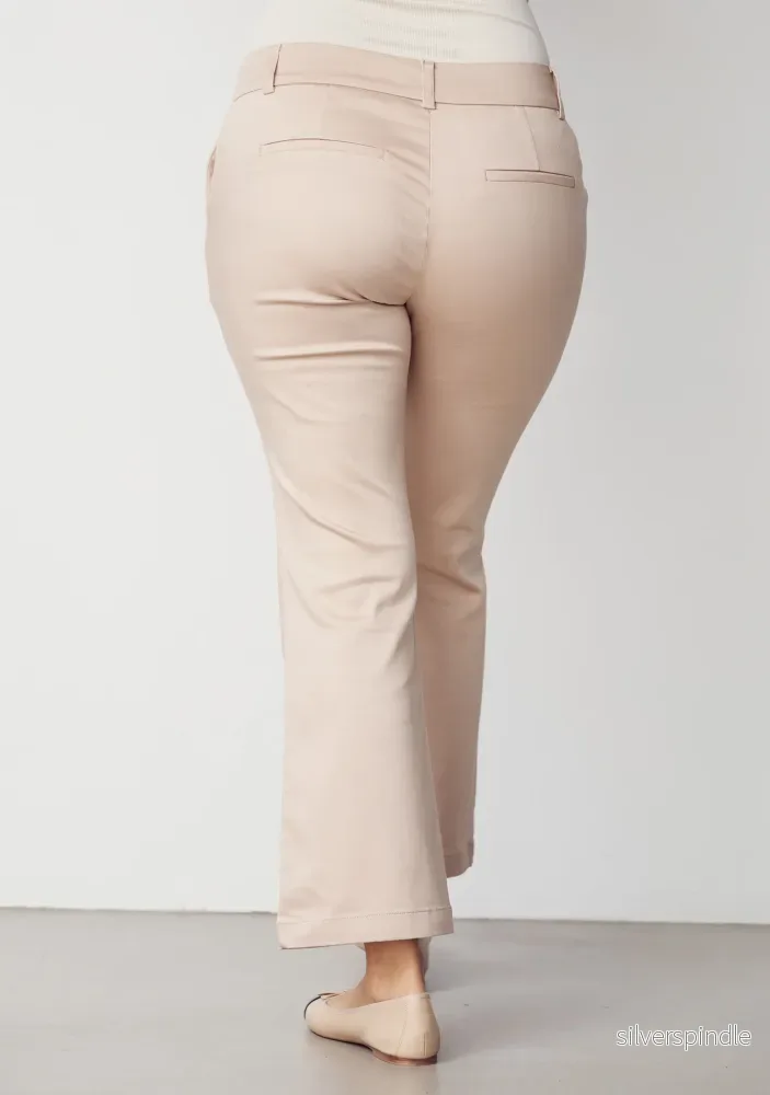 Isay Flare Pant - Sand - Bild 2
