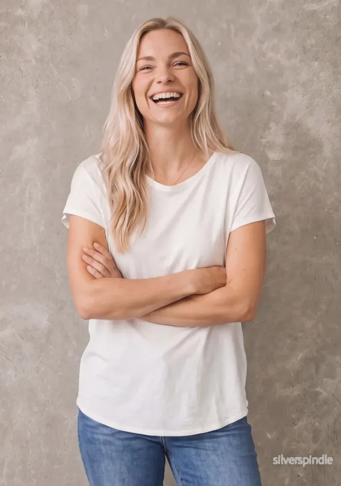 Nugga Viscose T-Shirt - Broken White