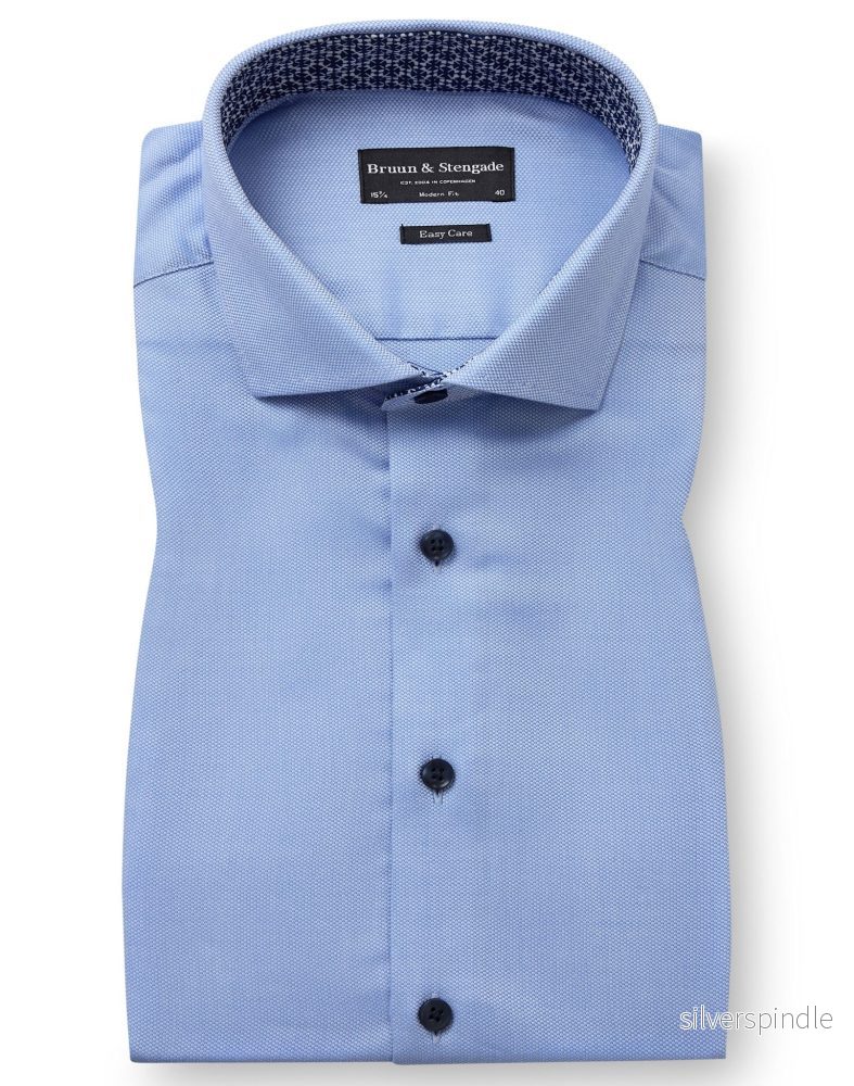 BS Haruki Modern Fit Skjorta – Light Blue BS Haruki Modern Fit Skjorta – Light Blue