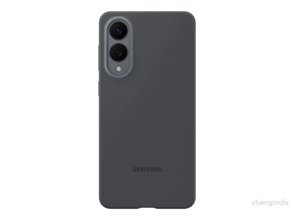 Samsung Silikonskal Samsung S25 Edge – Svart - Bild 2
