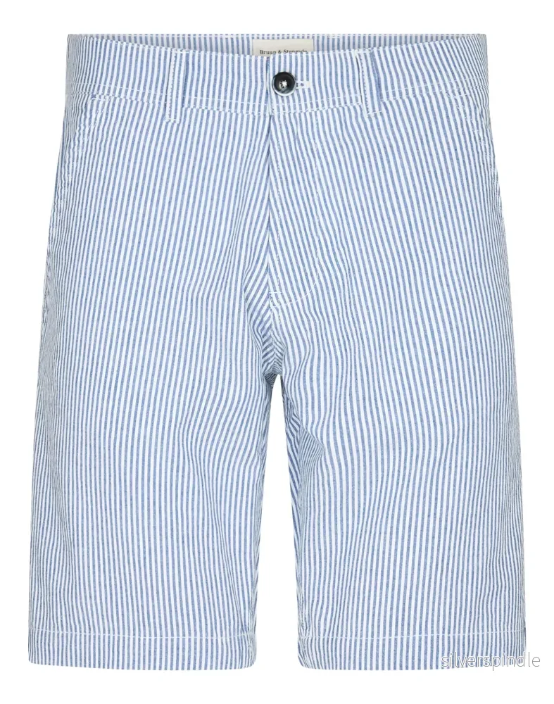 BS Alejandro Regular Fit Shorts – Blue/White BS Alejandro Regular Fit Shorts – Blue/White