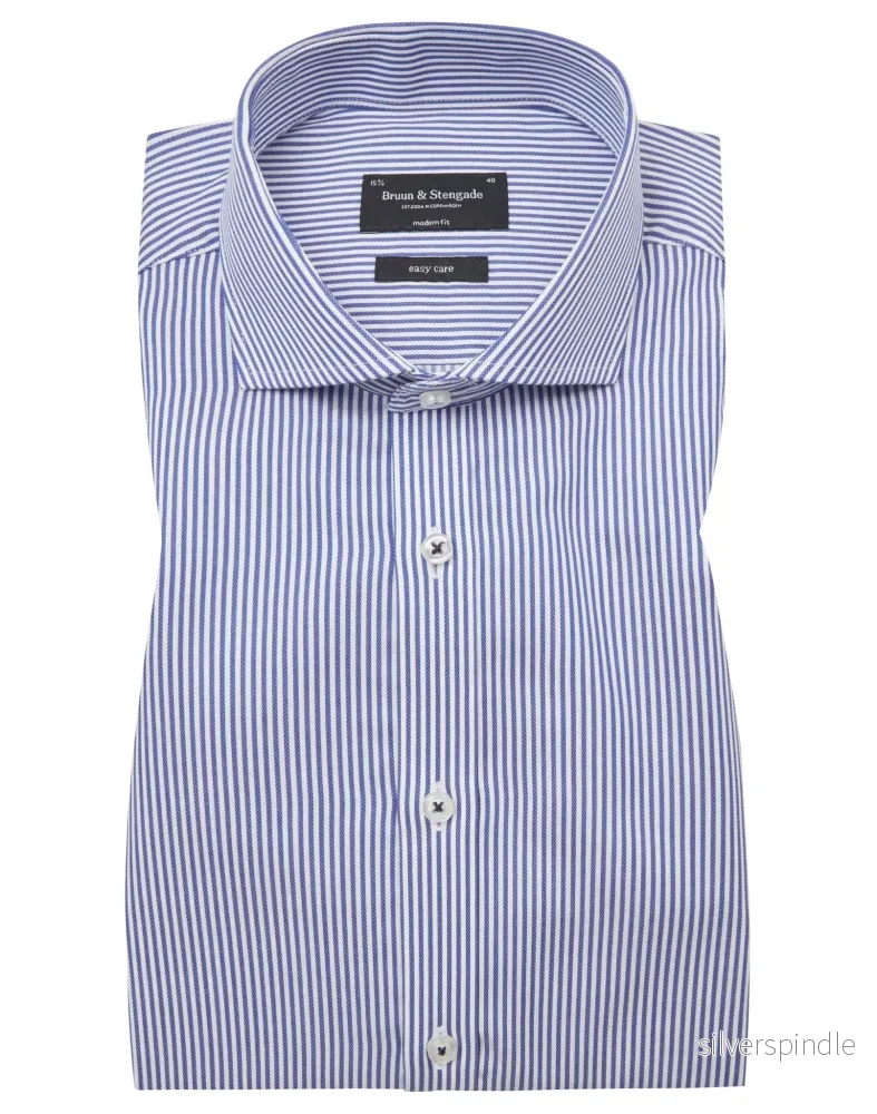 BS Tammy Modern Fit Skjorta - Blue