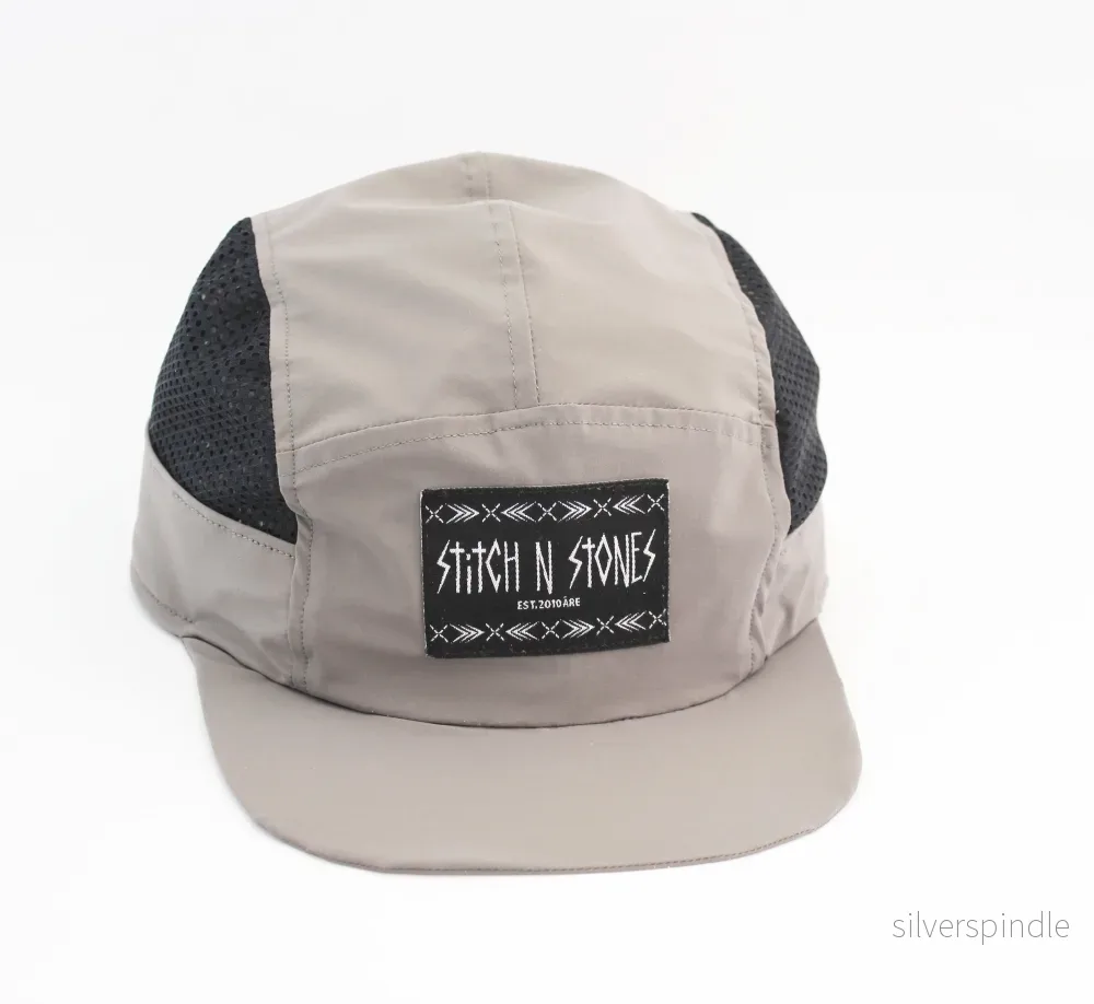 All mtn cap Grey, big patch