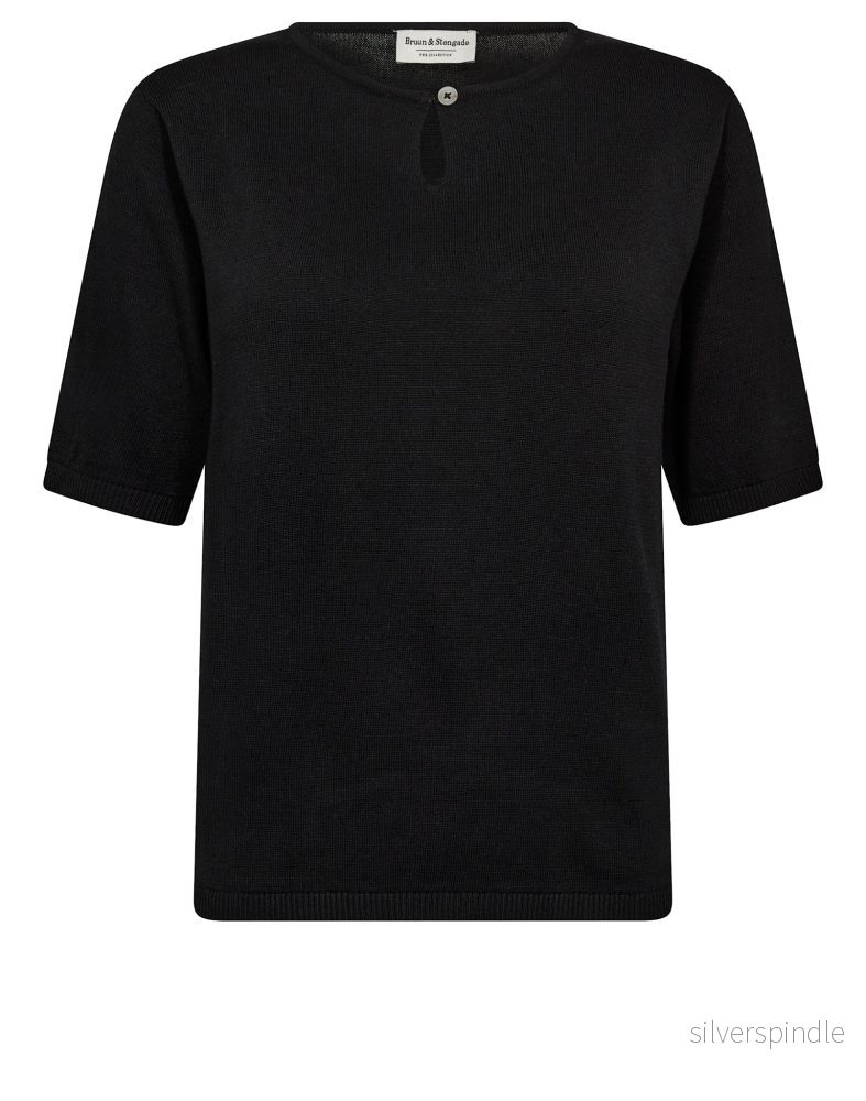 BS Francesca Regular Fit T-shirt - Black - Bild 2