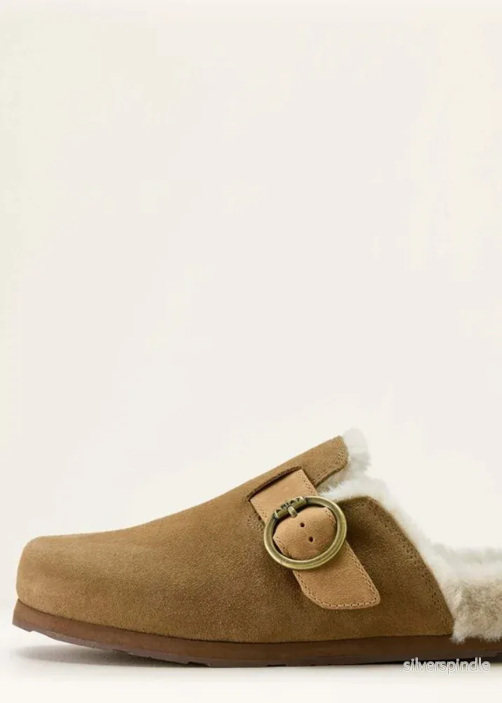 Ariat Country Mule Sherpa Ranch Brown Suede - Bild 3