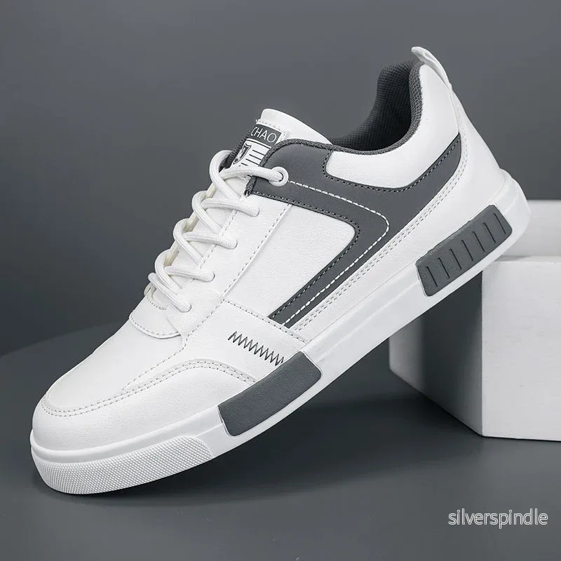 Ethan | Trendiga Tvåfärgade Sneakers Med Upphöjd Sula