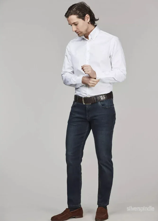 Hansen & Jacob 5-pkt Cape Town Silk Touch Blue