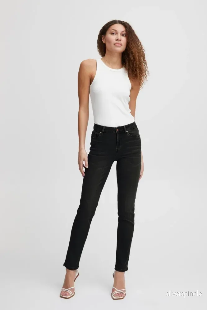Jeans Emma Svart Denim Jeans Emma Svart Denim