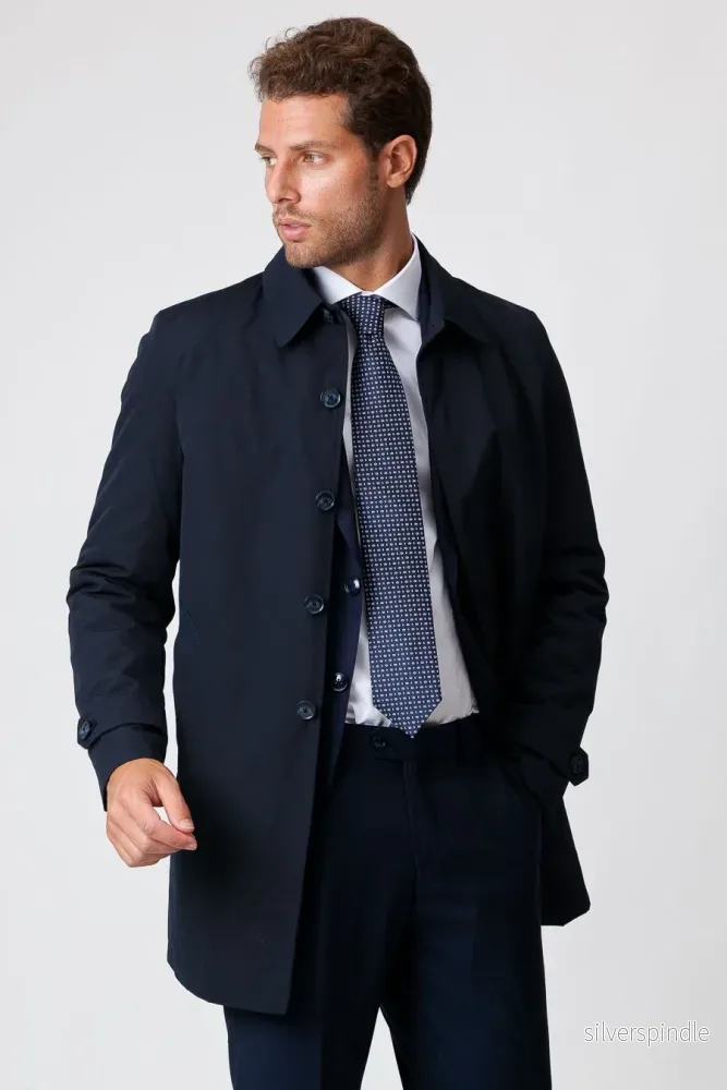 Ethan | Elegant Praktisk Vintertrenchcoat för Män Ethan | Elegant Praktisk Vintertrenchcoat för Män