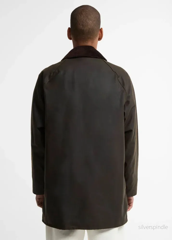 Barbour Classic Beaufort Wax Jacket Olive - Bild 3
